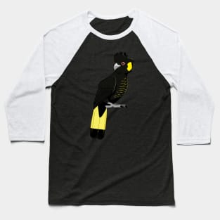 Yellow-tailed black cockatoo Baseball T-Shirt